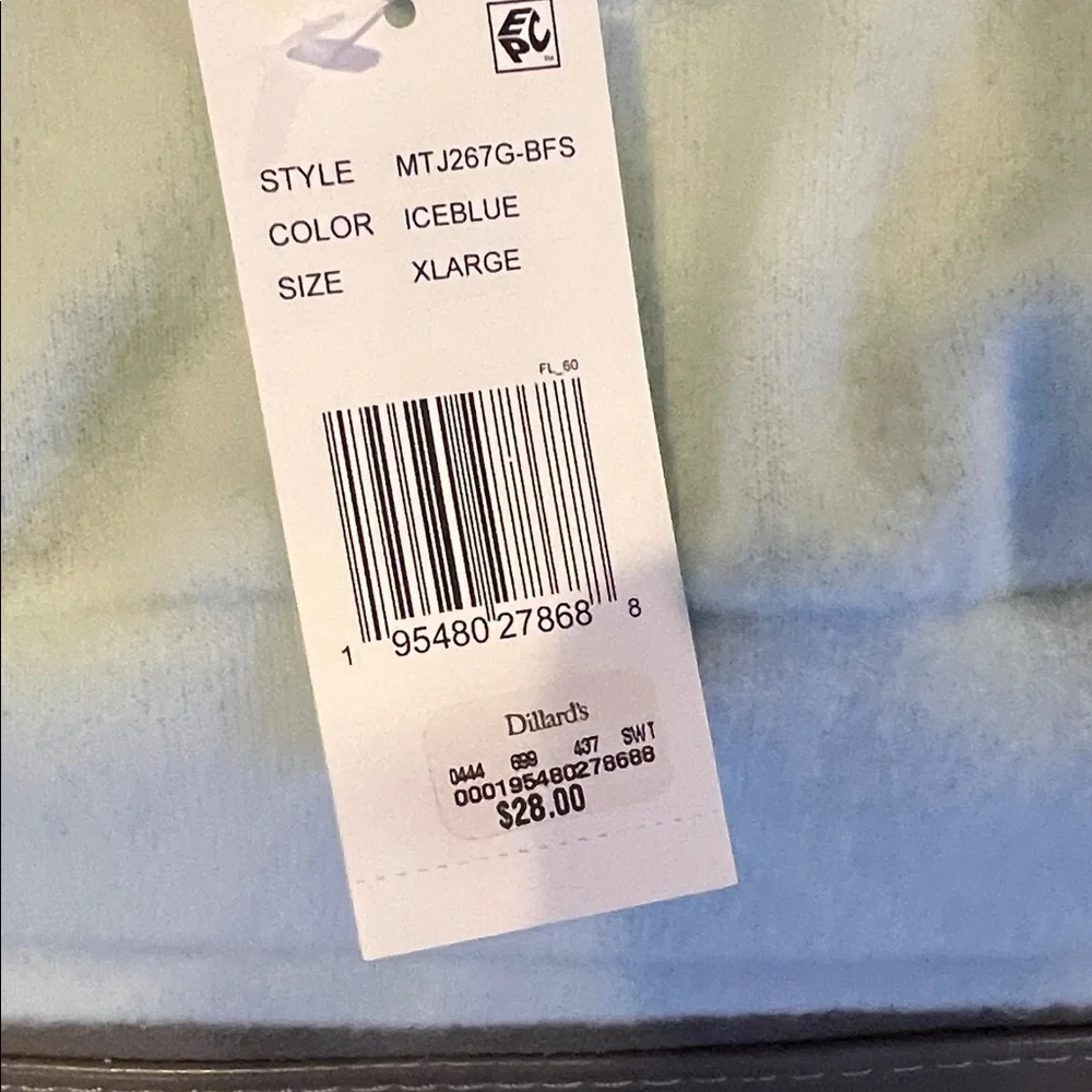 A New Day Sky Blue/teal Button Sleeve Sweater - Picture 3 of 6